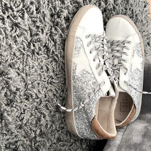 Paula silver sparkle